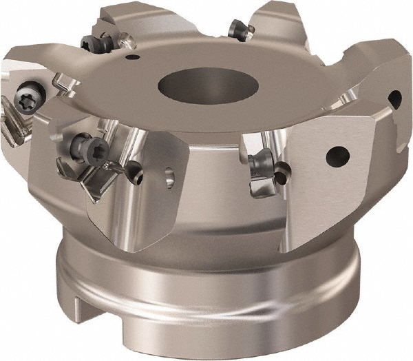 Seco 84mm Cut Diam, 27mm Arbor Hole Diam, 7.5mm Max Depth, Indexable