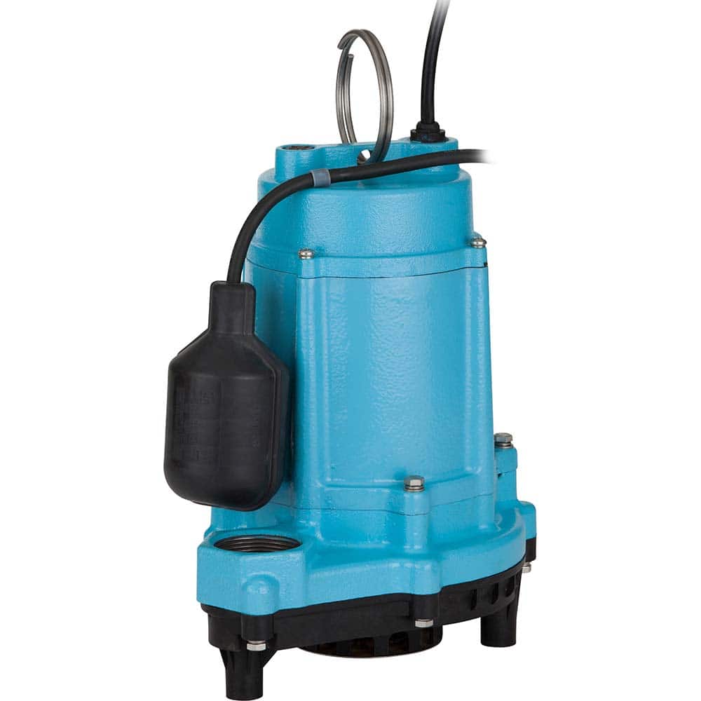 Little Giant Pumps 506803 Sump Sewage & Effluent Pump: Piggyback Mechanical Float, 5A, 115V 