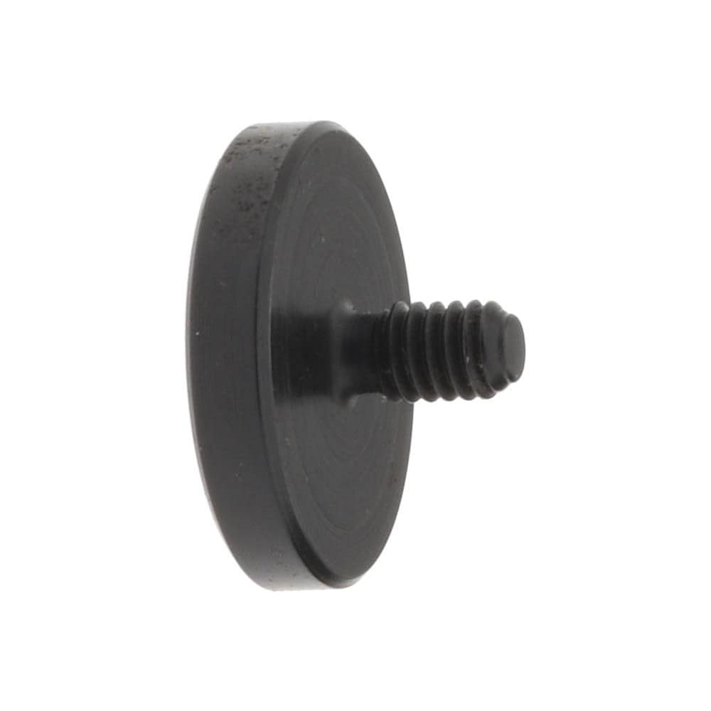 Drop Indicator Flat Button Contact Point: #4-48, 1/2" Dia, 0.094" Contact Point Length