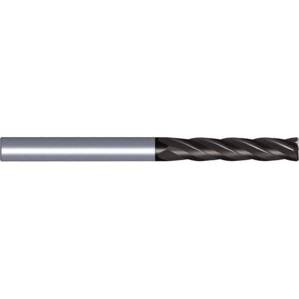 TiAlN 3//4 Shank Diameter Carbide End Mill 4 Single 4 Flute Regular