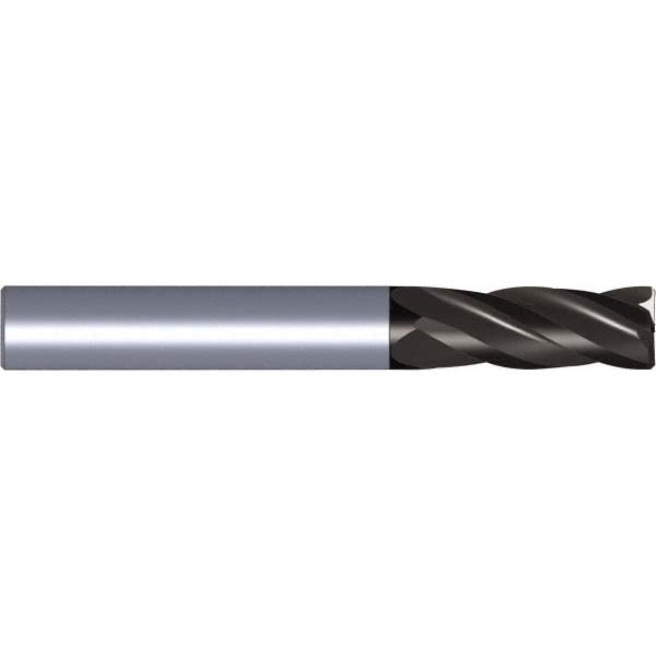 Kennametal 5824193 Corner Chamfer End Mill: 0.6299" Dia, 1.2598" LOC, 4 Flute, 0.0118" Chamfer Width, Solid Carbide Image