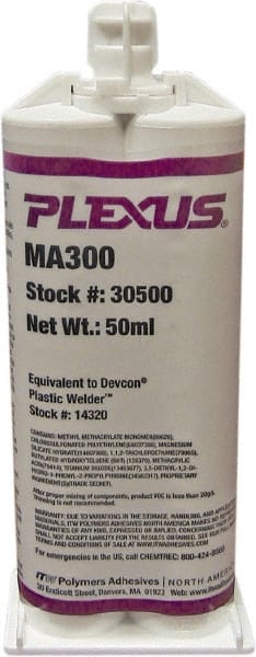 Plexus 30500 Two-Part: 50 mL, Cartridge Adhesive 