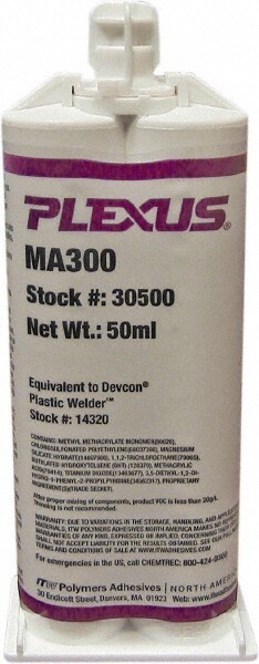 Two-Part: 50 mL, Cartridge Adhesive