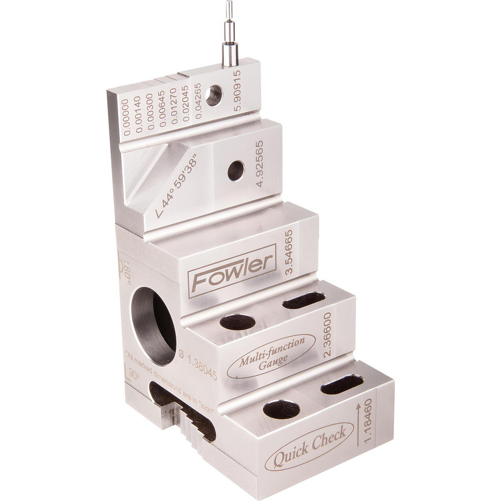 Fowler Calibration Masters; Type Check Master; Calibration Type