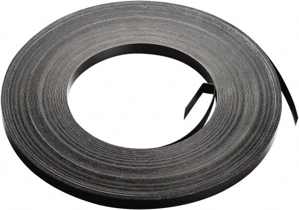 Steel Strapping: 1/2" Wide, 0.02" Thick, Ribbon Wound Coil