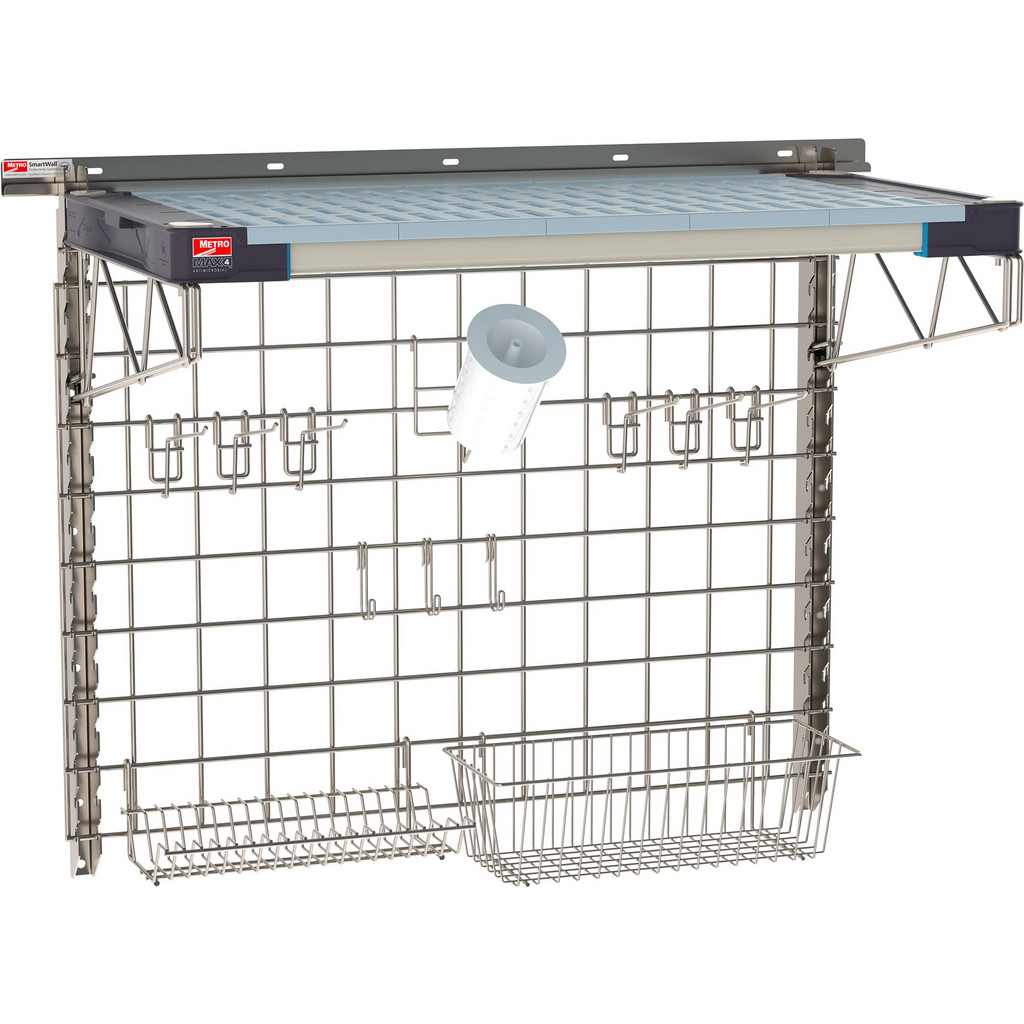 Metro Smartwall Metro SmartWall Life - Closed Shelving Units: Assembled: No; Load ...