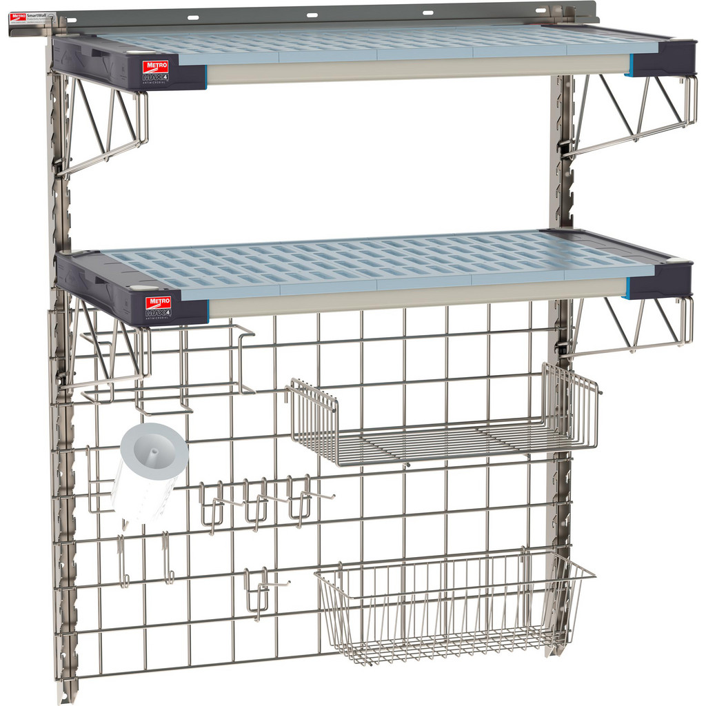 Metro Smartwall Metro SmartWall Life - Closed Shelving Units: Assembled: No; Load ...