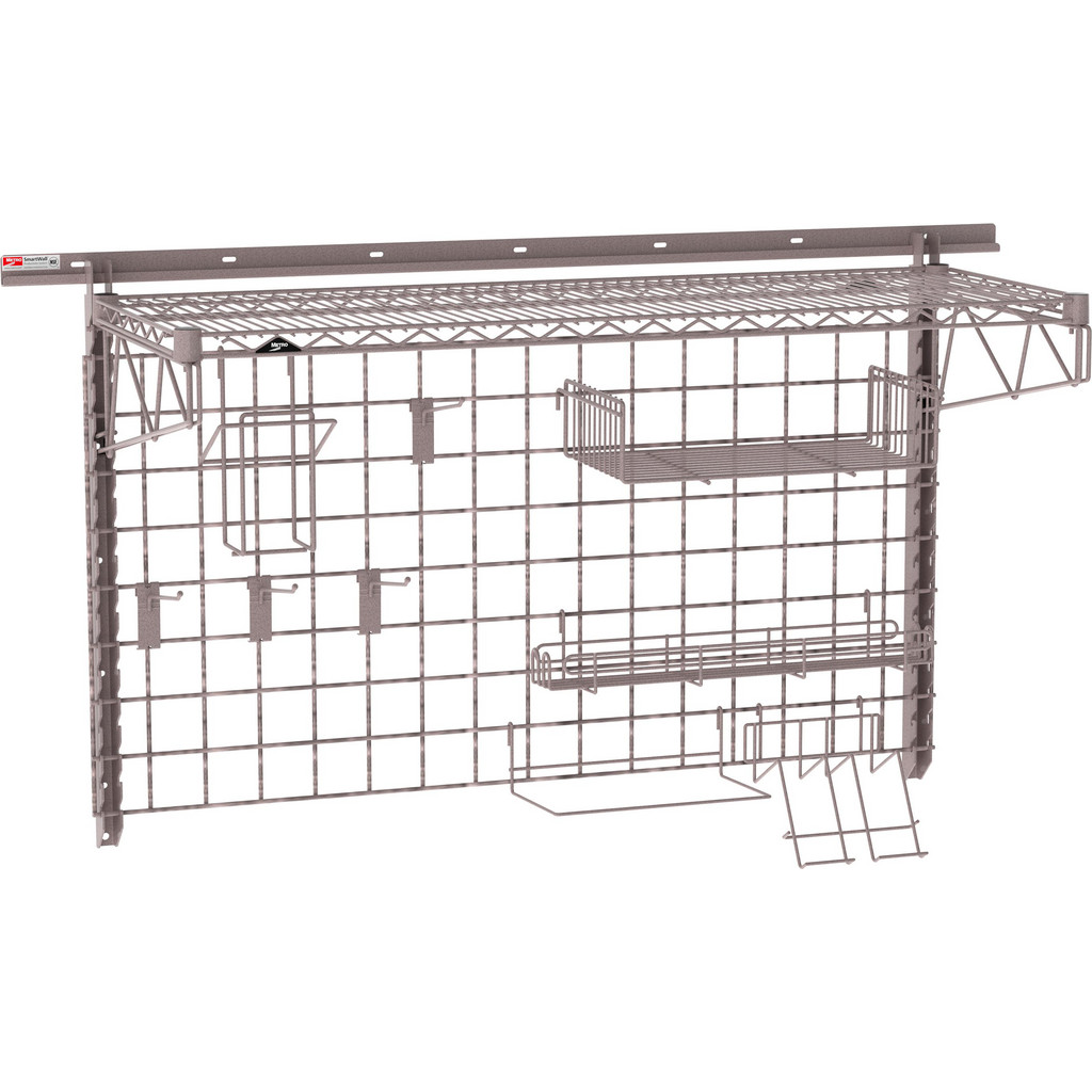 Metro Smartwall Metro SmartWall - Closed Shelving Units: Assembled: No; Load Capacity ...