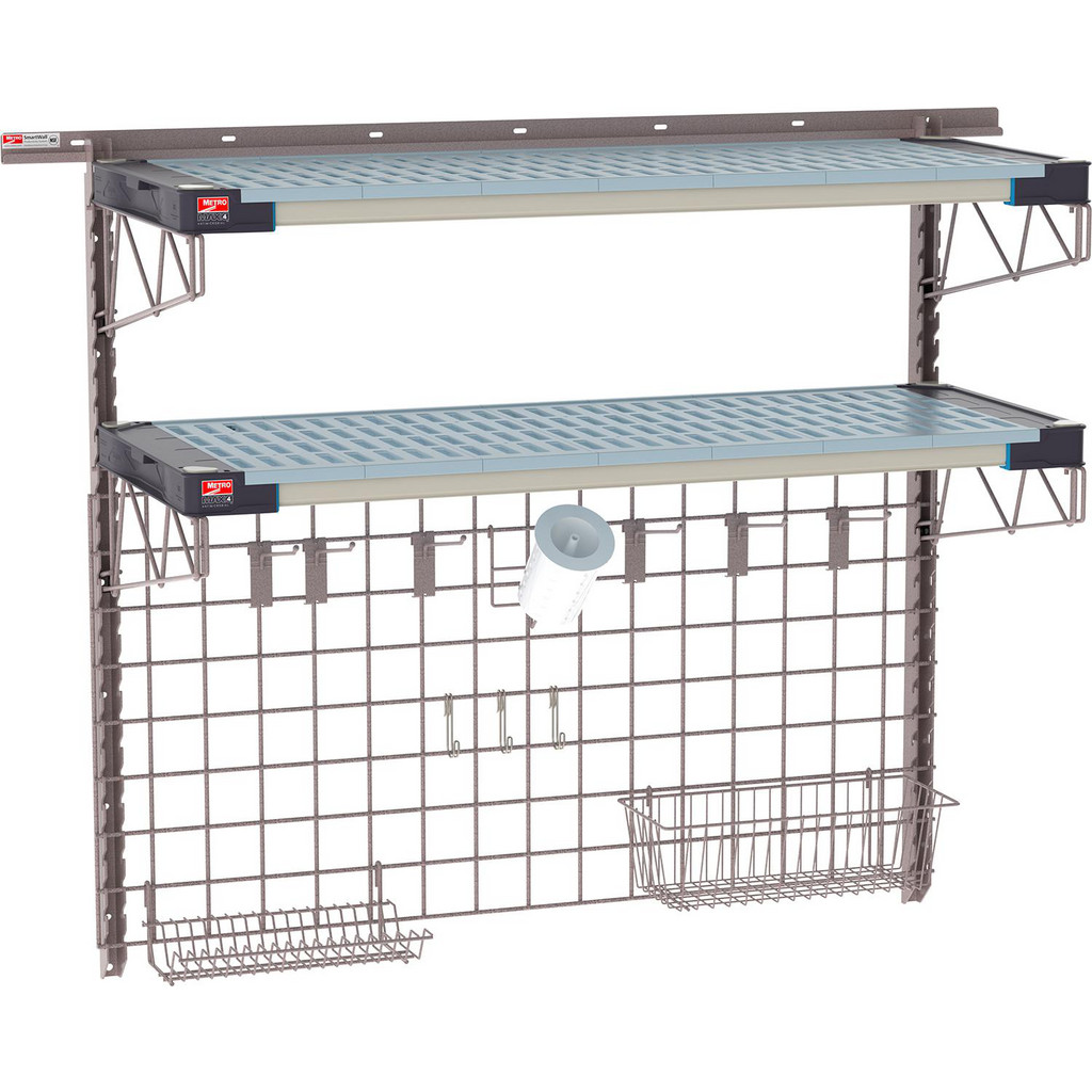 Metro Smartwall Metro SmartWall - Closed Shelving Units: Assembled: No; Load Capacity ...