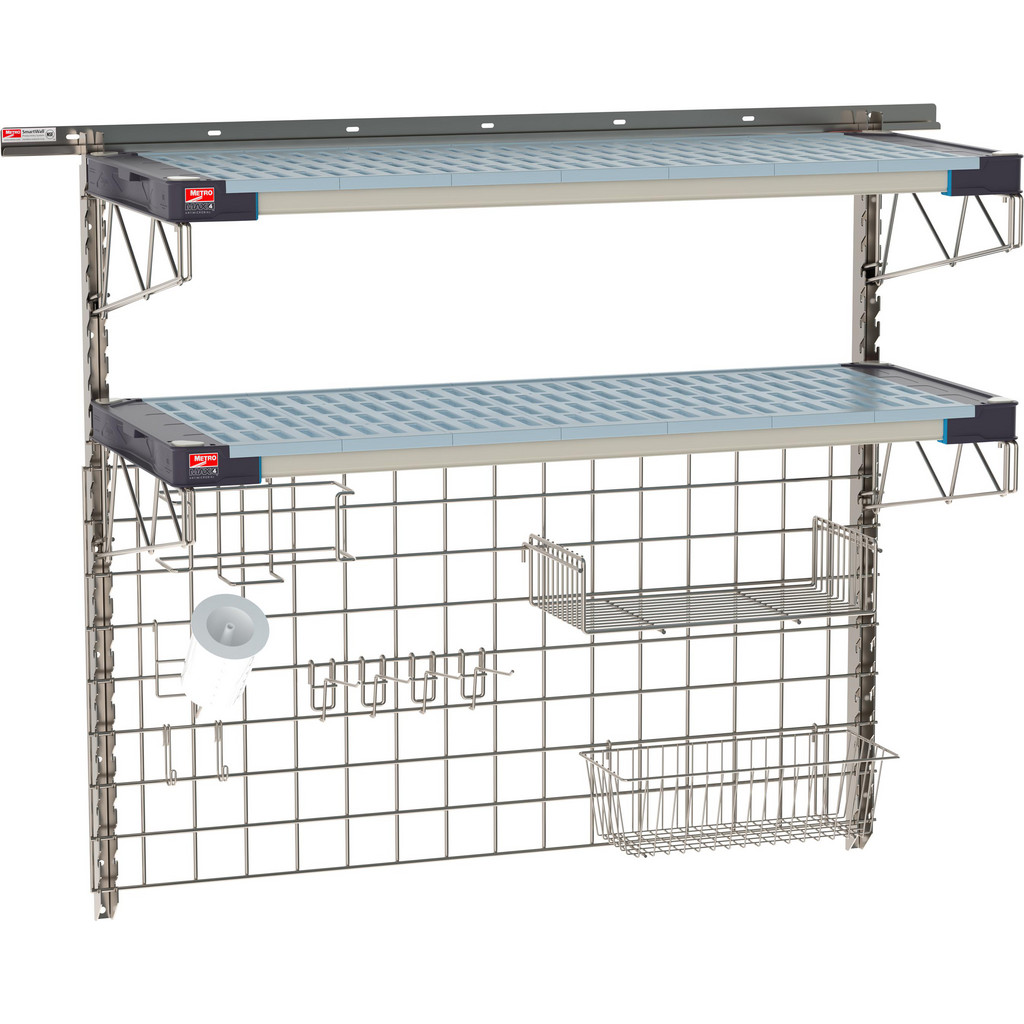 Metro Smartwall Metro SmartWall Life - Closed Shelving Units: Assembled: No; Load ...