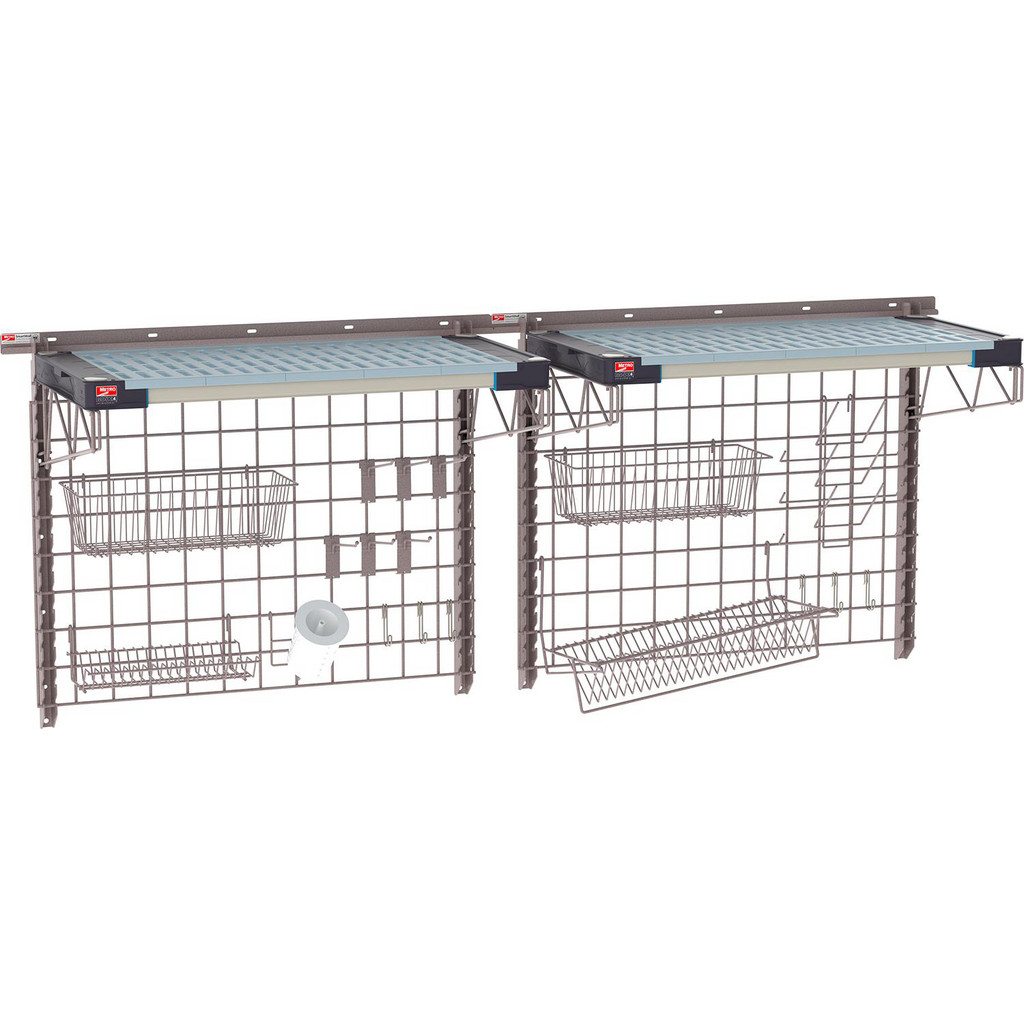 Metro Smartwall Metro SmartWall - Closed Shelving Units: Assembled: No; Load Capacity ...