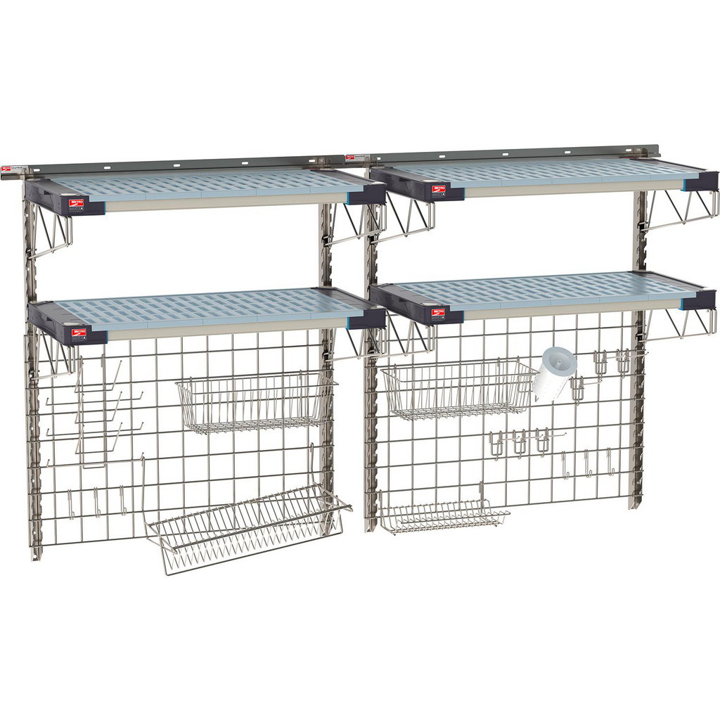 Metro Smartwall Metro SmartWall - Closed Shelving Units: Assembled: No; Load Capacity ...