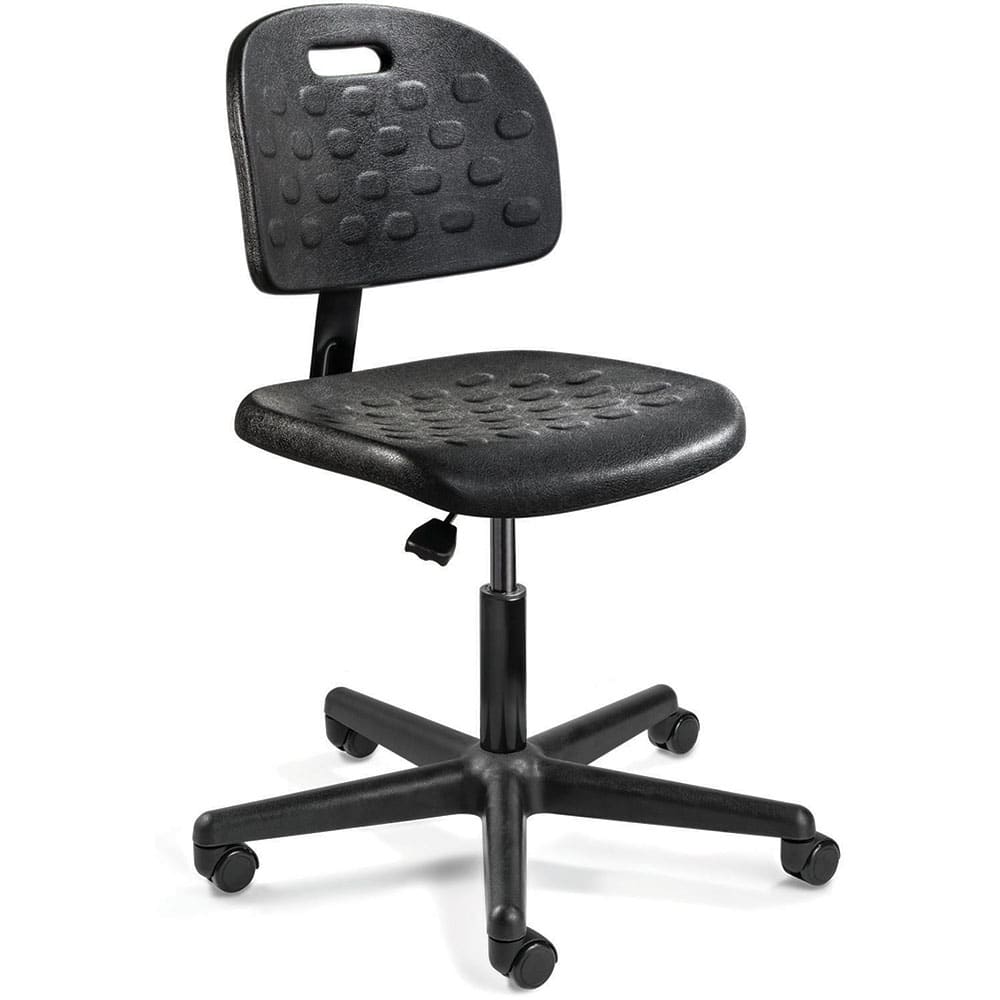 Bevco V7007HC-BLK 16 to 21" High Adjustable Height Swivel Stool 