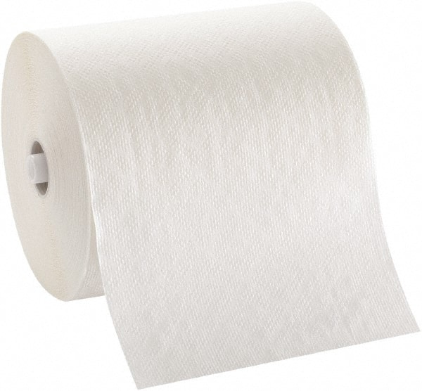 GEORGIA PACIFIC 2930P Paper Towels: Hard Roll, 6 Rolls, Roll, 1 Ply, White 