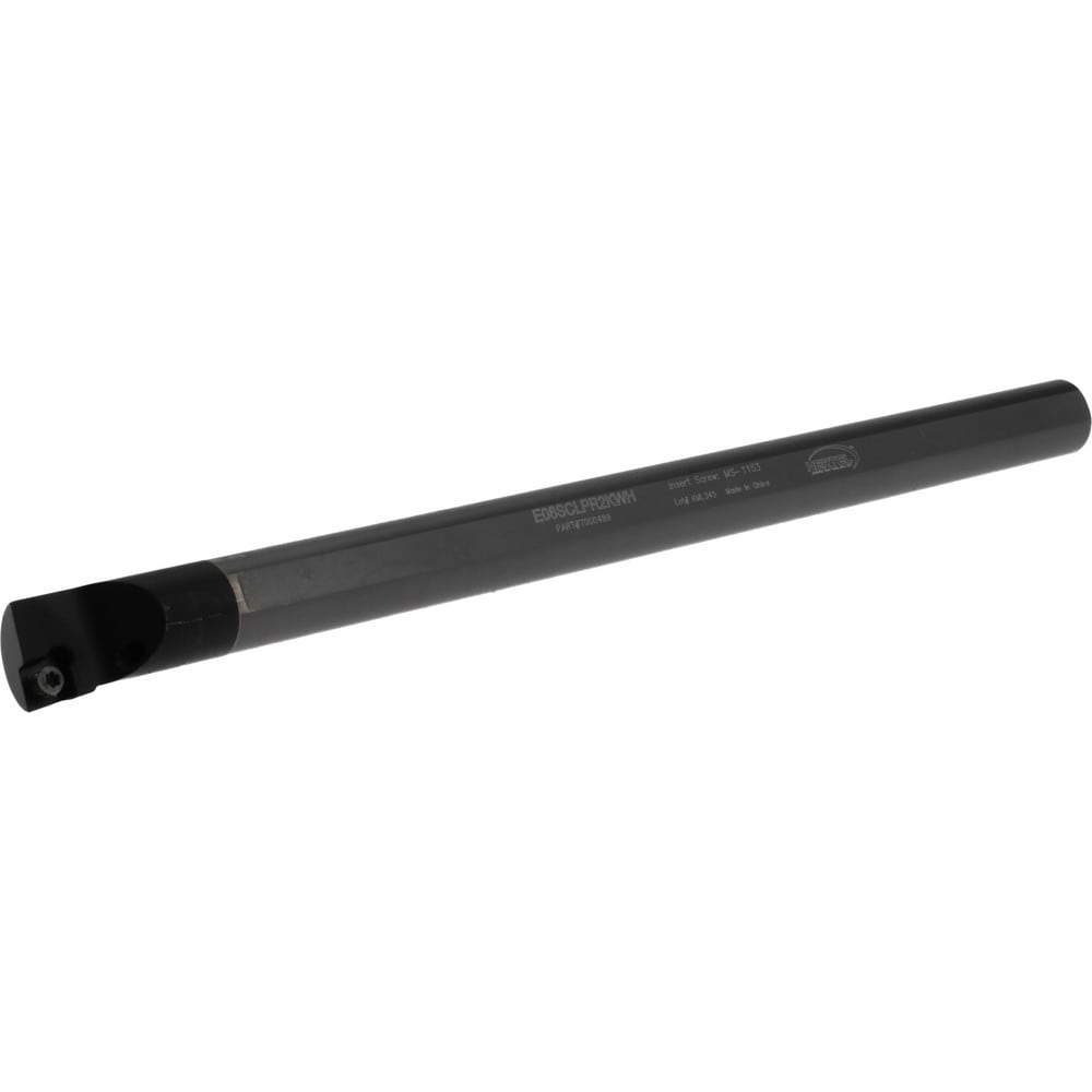 0.6" Min Bore, 3" Max Depth, Right Hand E08SCLPR2 Indexable Boring Bar