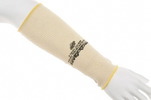 Cut-Resistant Sleeves: Size Standard, Kevlar, Brown & Yellow