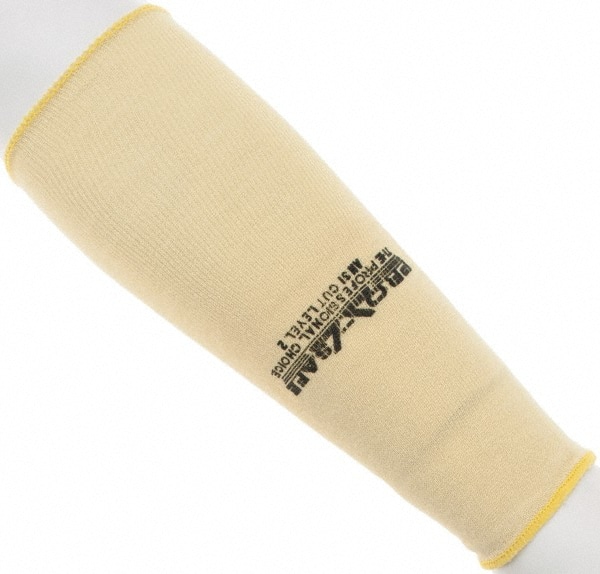 Cut-Resistant Sleeves: Size Standard, Kevlar, Yellow
