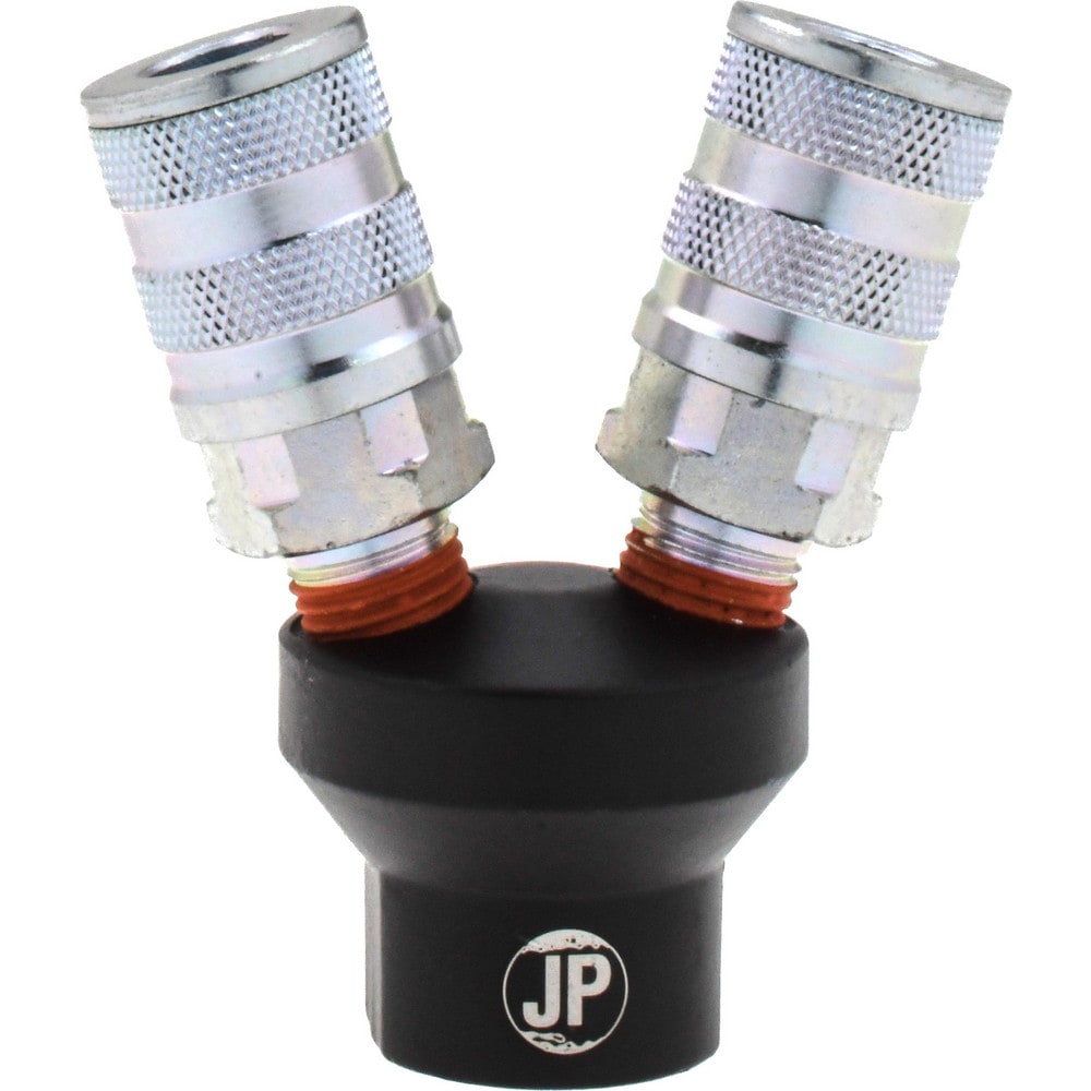 Manifold: 1/4" Inlet, 1/4" Outlet, 1 Inlet Port, 2 Outlet Ports