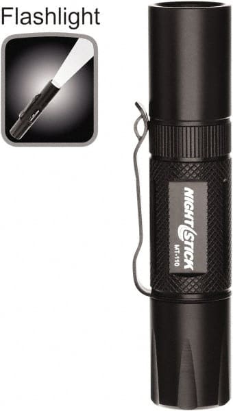 Handheld Flashlight: LED, 50,000 hr Max Run Time, AA Battery