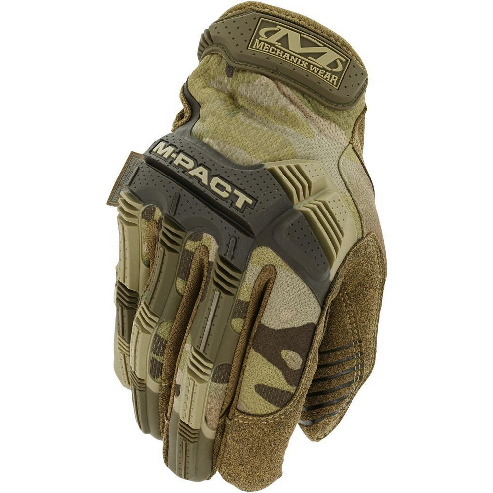 Work Gloves: Mechanix Wear MPT-78, Size X-Large, Leather Lined, Leather, Tactical - Camouflage, Pair