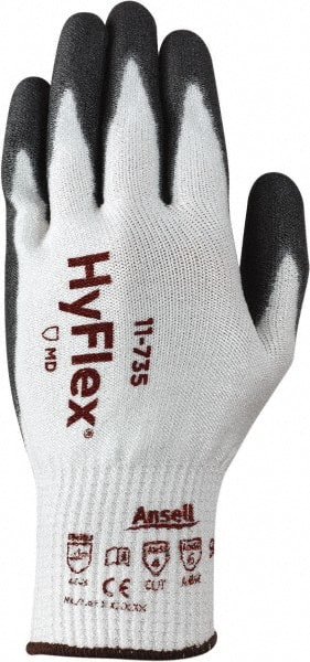 Ansell 11-735-10 Cut & Abrasion-Resistant Gloves: Size XL, ANSI Cut A4, Polyurethane, Synthetic 