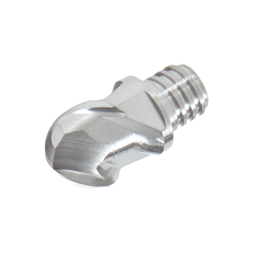 8mm Mill Diam, 5mm LOC, Solid Carbide Ball End Mill Head