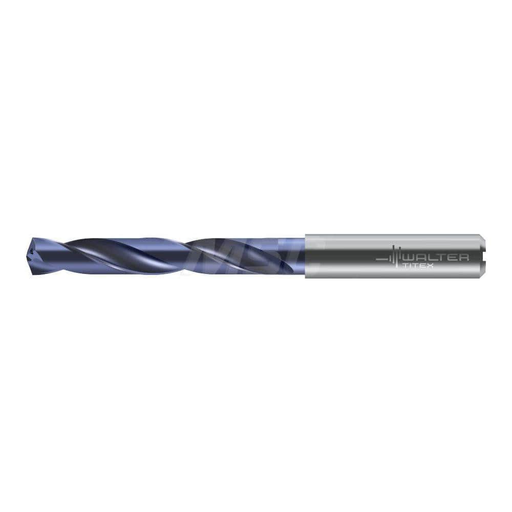 Walter-Titex 6618311 Jobber Length Drill Bit: 0.169" Dia, 140 °, Solid Carbide 