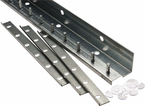 5Ft. Long Aluminum Dock Strip Door Mounting Hardware