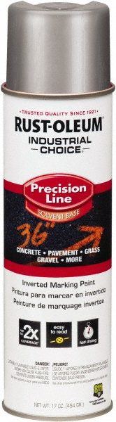 16 fl oz Silver Marking Paint - Solvent-Based Formula