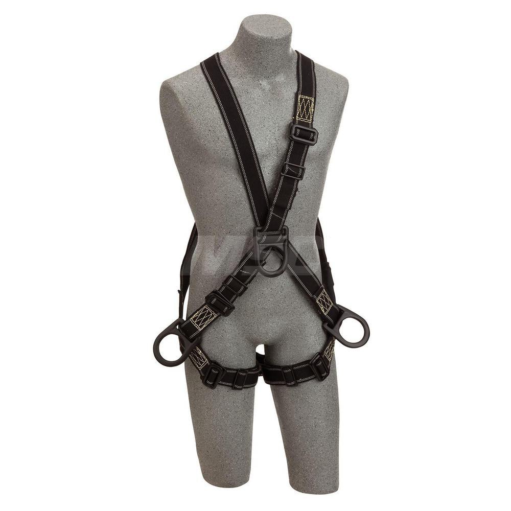 Fall Protection Harnesses: 310 Lb, Construction Style, Size Universal, For Climbing & Positioning, Nomex & Kevlar, Back Front & Side