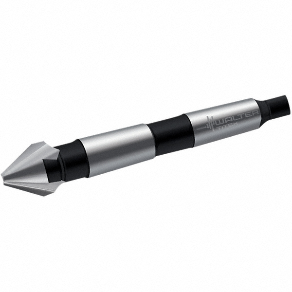 WalterTitex Countersink 50 mm Head Dia, 60 ° Included Angle, 3 Flutes, High Speed Steel