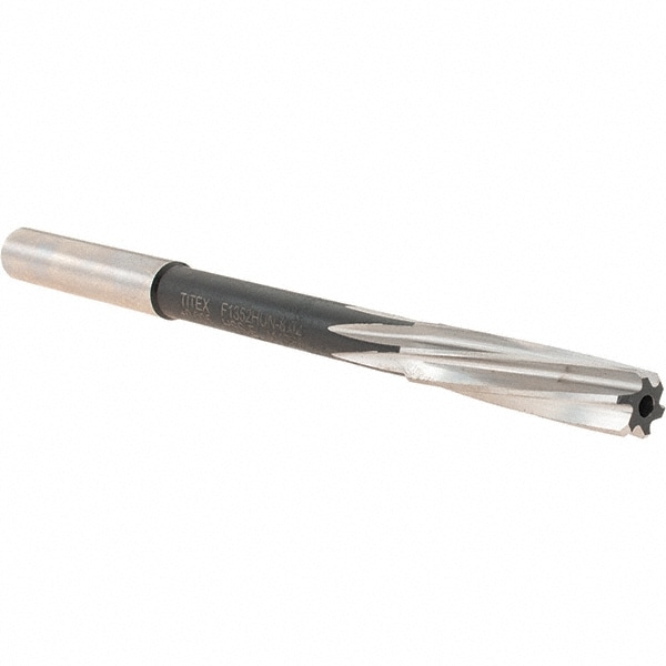 Walter-Titex 5072882 Chucking Reamer: 0.3157" Dia, 4.6063" OAL, 1.2992" Flute Length, Straight Shank, Cobalt Steel Image