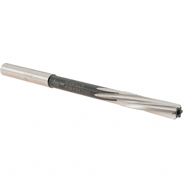 Walter-Titex 5072519 Chucking Reamer: 0.1878" Dia, 3.3858" OAL, 0.9055" Flute Length, Straight Shank, Cobalt Steel Image