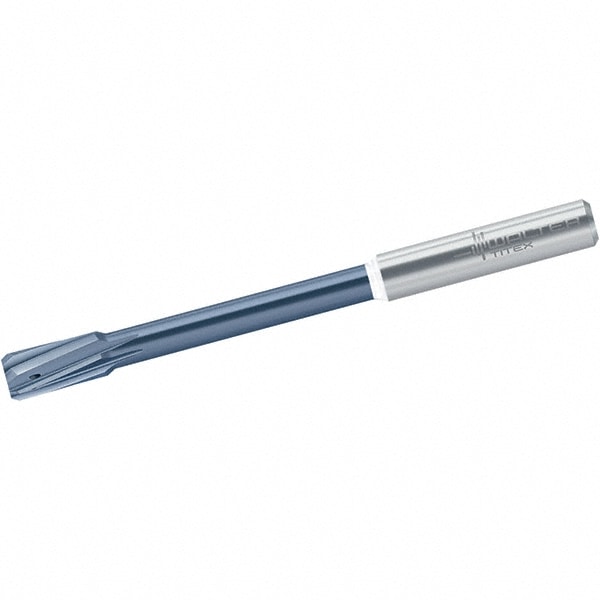 Walter-Titex 6354379 Chucking Reamer: 0.2362" Dia, 2.9528" OAL, 0.4724" Flute Length, Straight Shank, Solid Carbide Image