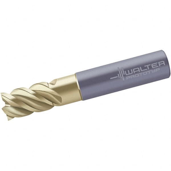 Walter-Prototyp 5905786 Square End Mill: 0.2362 Dia, 0.3937 LOC, 4 Flutes, Solid Carbide 