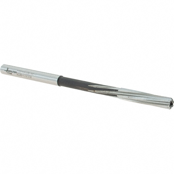 Walter-Titex 5072441 Chucking Reamer: 0.1571" Dia, 2.9528" OAL, 0.748" Flute Length, Straight Shank, Cobalt Steel Image