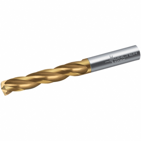 WalterTitex 8mm 150° Spiral Flute Solid Carbide Screw Machine Drill