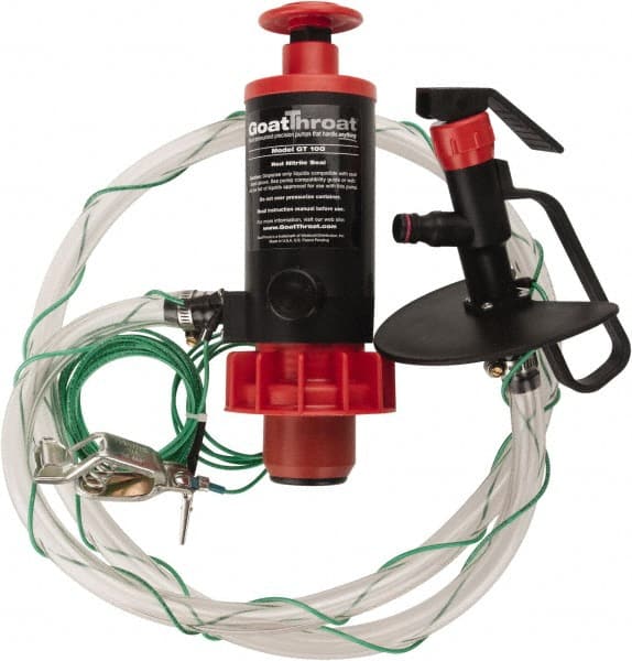 3/8" Outlet, 4 GPM, Polypropylene Hand Operated Transfer Pump
