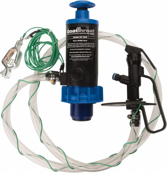 GoatThroat Pumps 3/8" Outlet, 4 GPM, Polypropylene Hand Operated