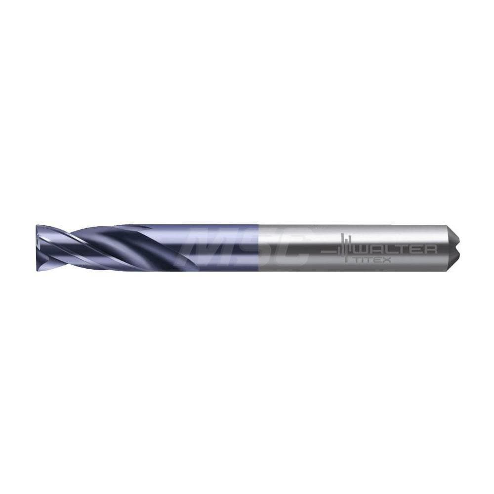 Walter-Titex 5564936 Screw Machine Length Drill Bit: 0.3937" Dia, 180 °, Solid Carbide 