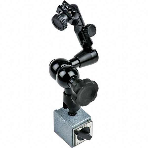 Mitutoyo 7031-10 Magnetic Indicator Base: 30 mm Base Length, 30 mm Base Width, 36 mm Base Height, with On, Off Switch Image