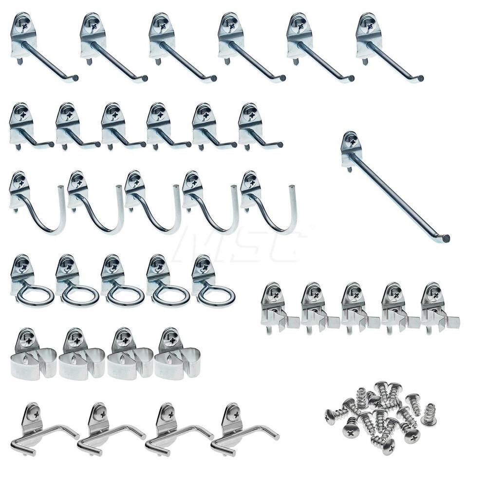 64 Piece, Pegboard Hook Set