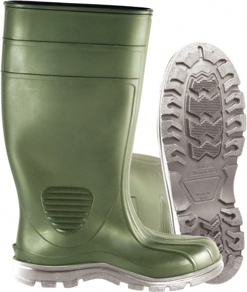 PRO-SAFE PS-70657-8 Work Boot: Size 8, 15" High, Polyvinylchloride, Steel Toe Image