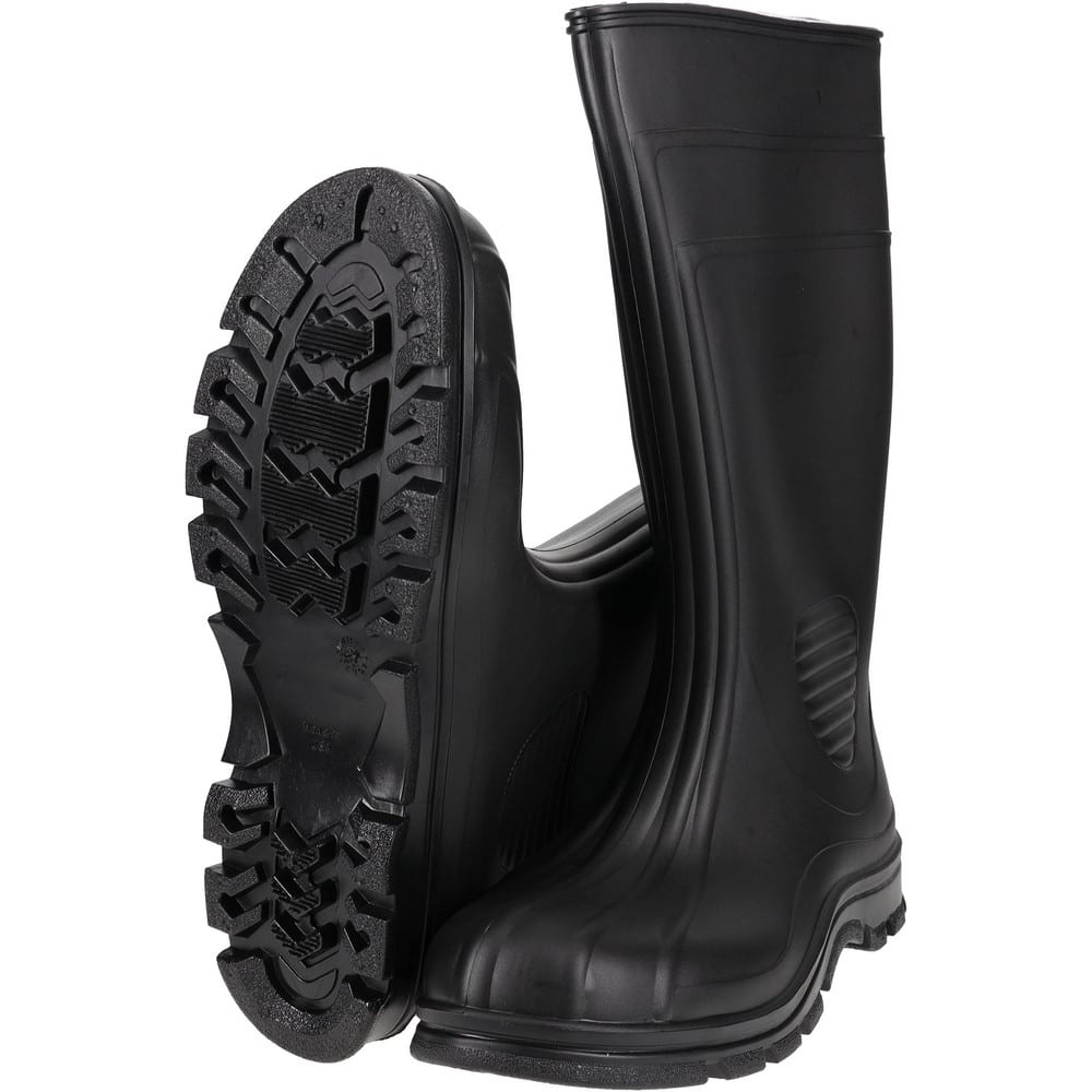 Work Boot: Size 11, 15" High, Polyvinylchloride, Steel Toe