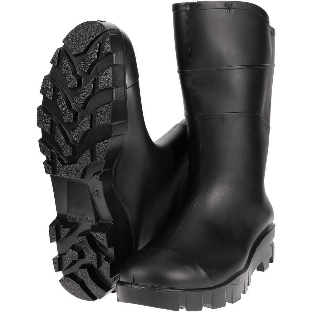 PRO-SAFE PS_44230-13 Work Boot: Size 13, 13" High, Polyvinylchloride, Plain Toe Image