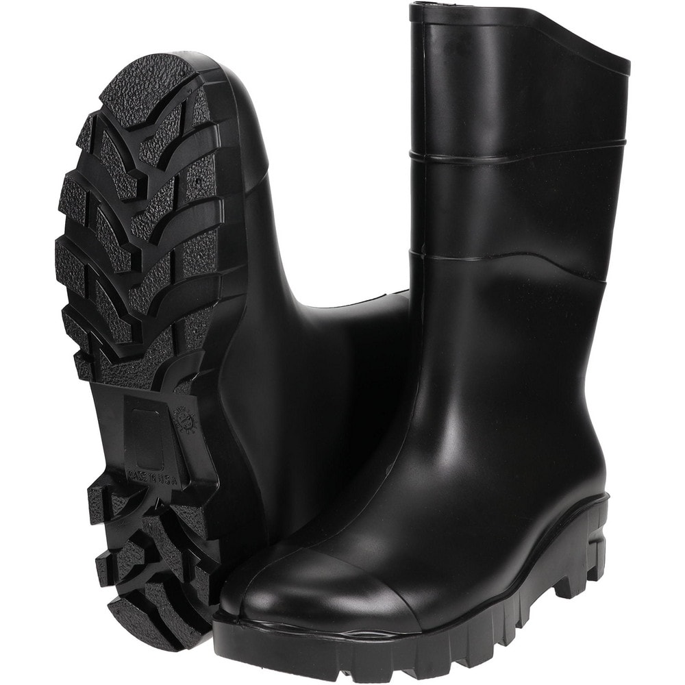 PRO-SAFE PS_44230-12 Work Boot: Size 12, 13" High, Polyvinylchloride, Plain Toe Image