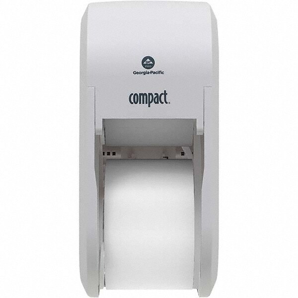 Coreless Double Roll Plastic Toilet Tissue Dispenser