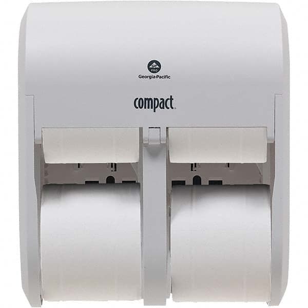 GEORGIA PACIFIC 56747A Coreless Four Roll Plastic Toilet Tissue Dispenser 