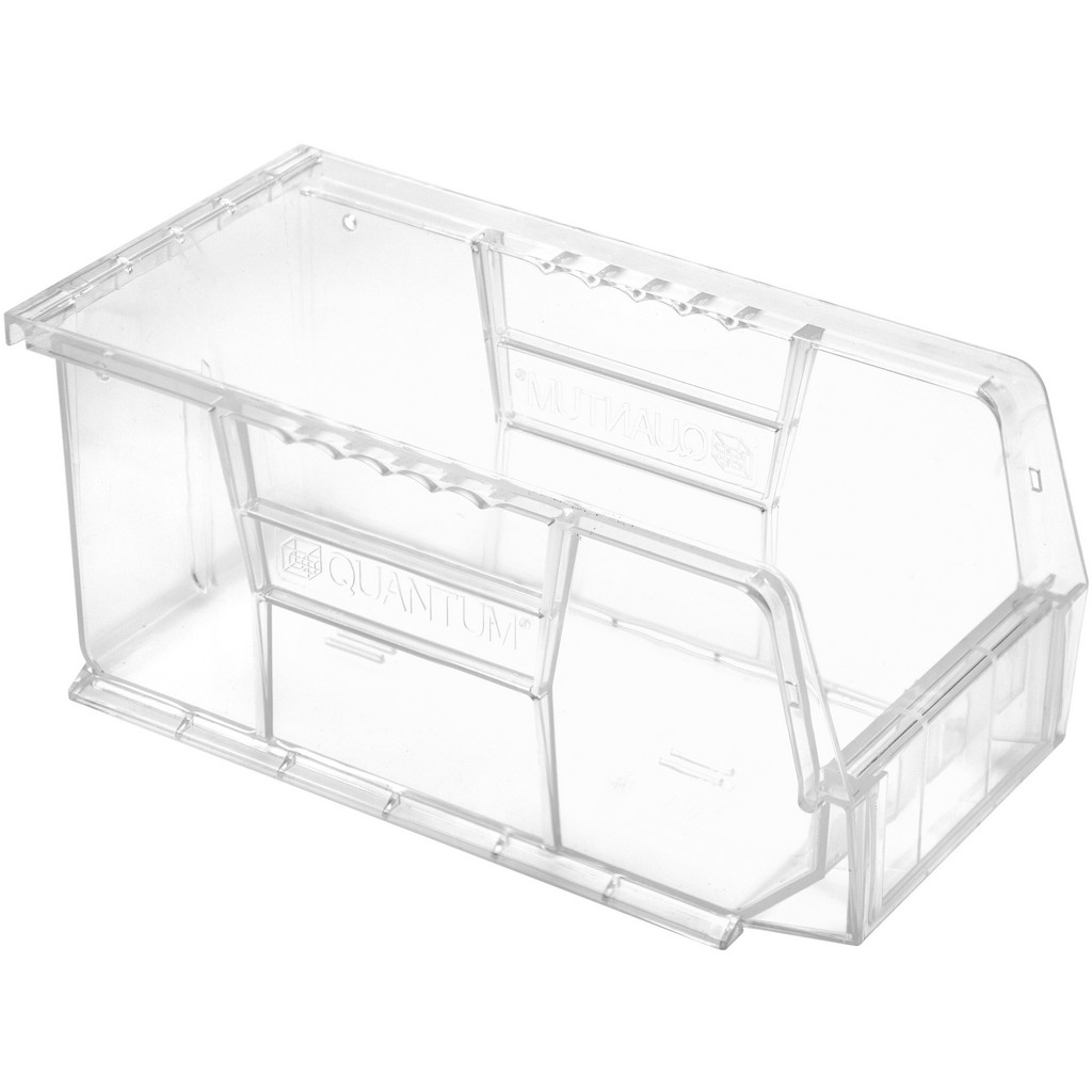 Quantum Storage - Plastic Hang & Stack Bin: 5-1/2