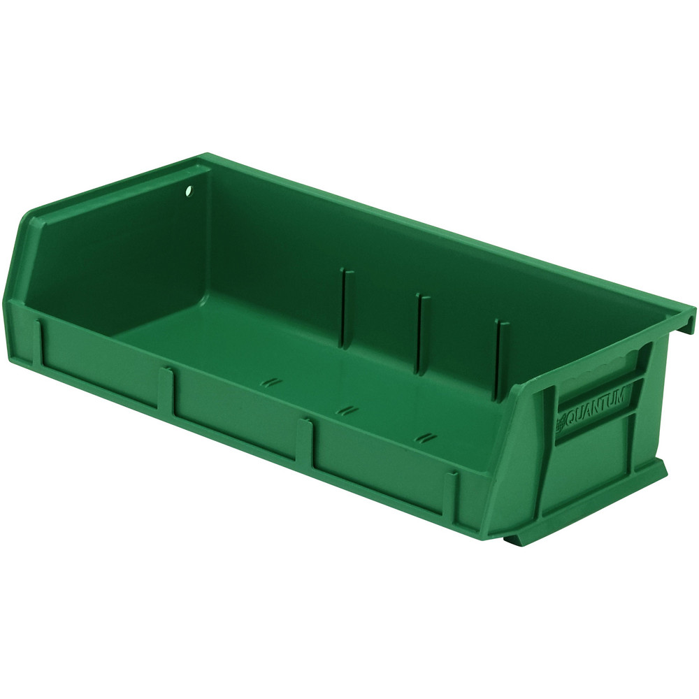 Bins: Bin Style: Hang & Stack; Shape: Rectangle; Material Family: Plastic; Overall Width (Inch): 11